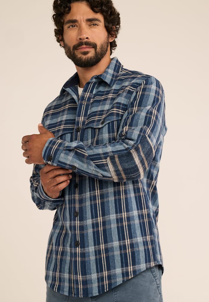 MEN'S PLAID WESTON PAWPINE SHIRT